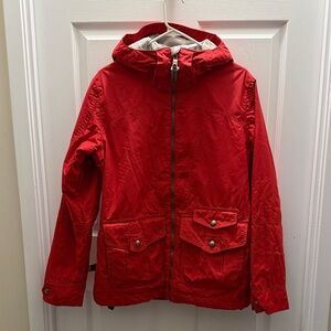 Burton Red Coat Size M